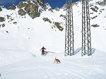 17 -  Un membro del soccorso alpino, arriva al Cernello, dopo aver salito il monte Cabianca 